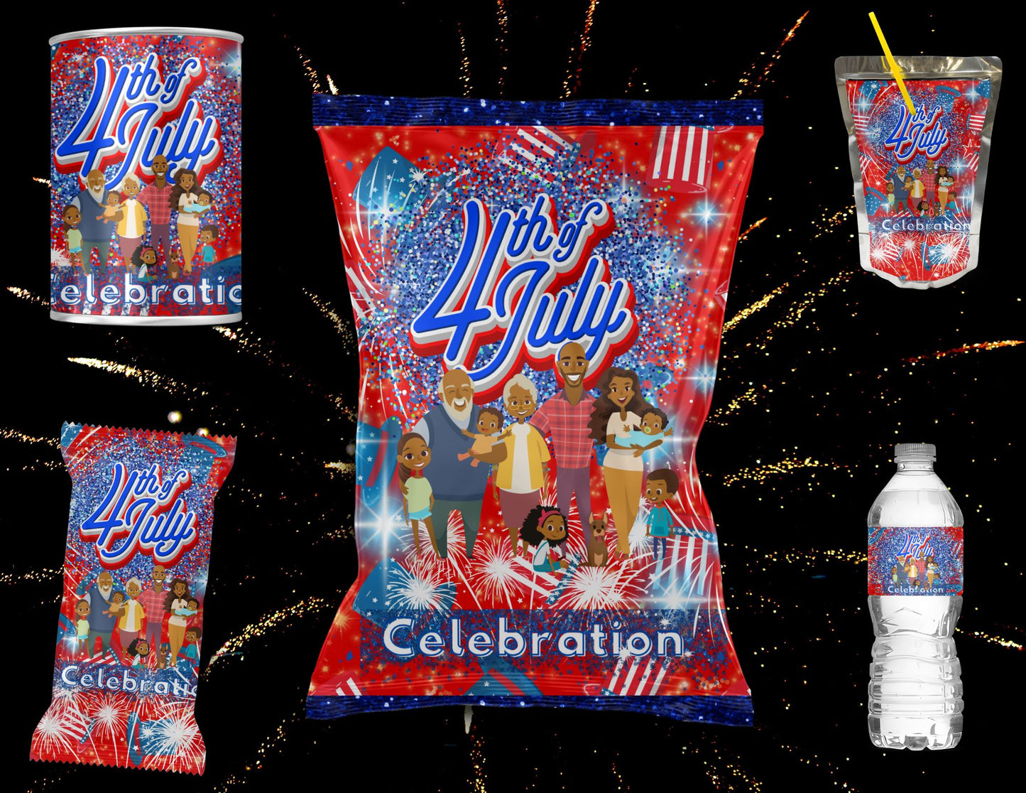 Get EVERYTHING ~ 4th of July MEGA BUNDLE - Mockups included ~ Save Money by purchasing the bundle!!